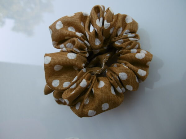 Brown polka dot