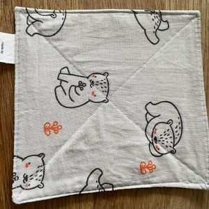 pot openers beertje grijs/zwart