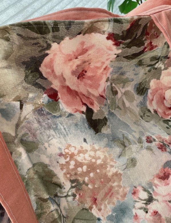 leuke katoenen shopper bag  romantic rose - Afbeelding 4