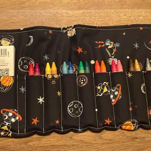 crayon roll up small space robots