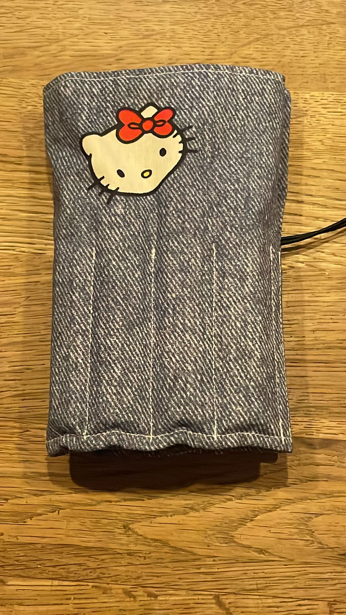 crayon roll up small jeans kitty - Afbeelding 5