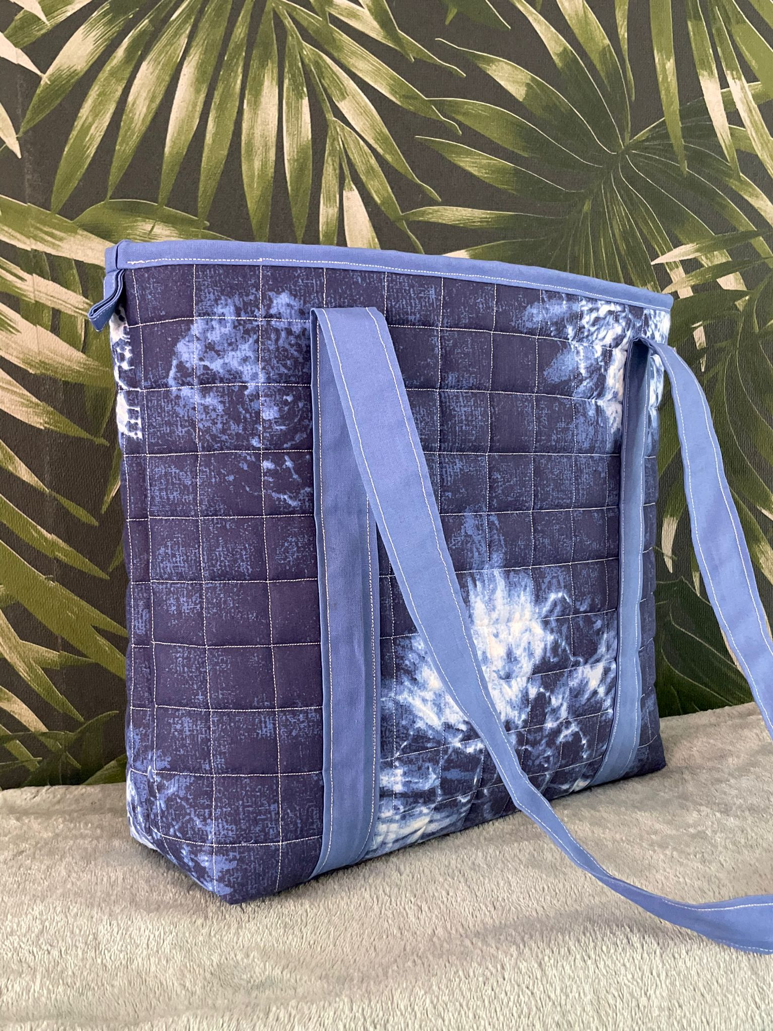 shopper tote bag blue Monday collection - Afbeelding 3
