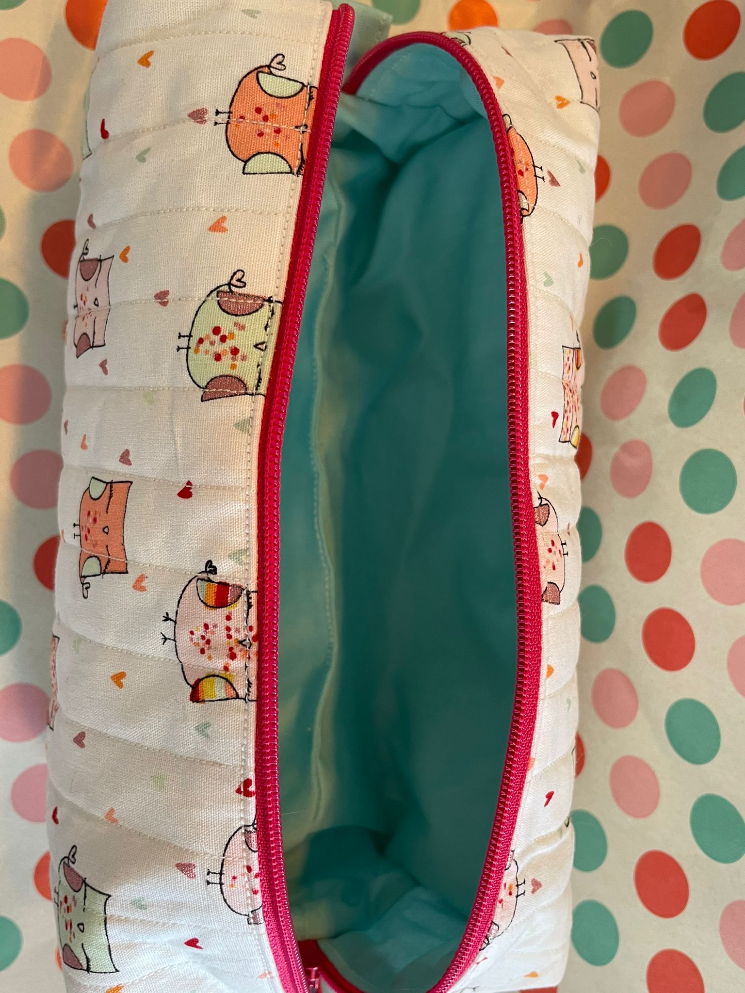 make-up bag uiltjes - Afbeelding 3