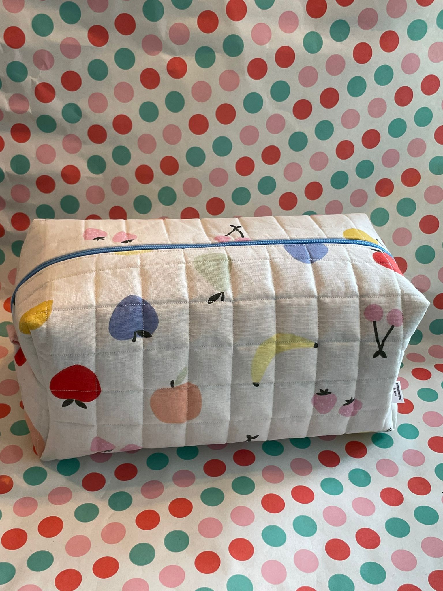 make-up bag large fruit - Afbeelding 3