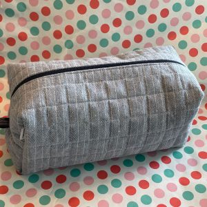make-up bag large denim look