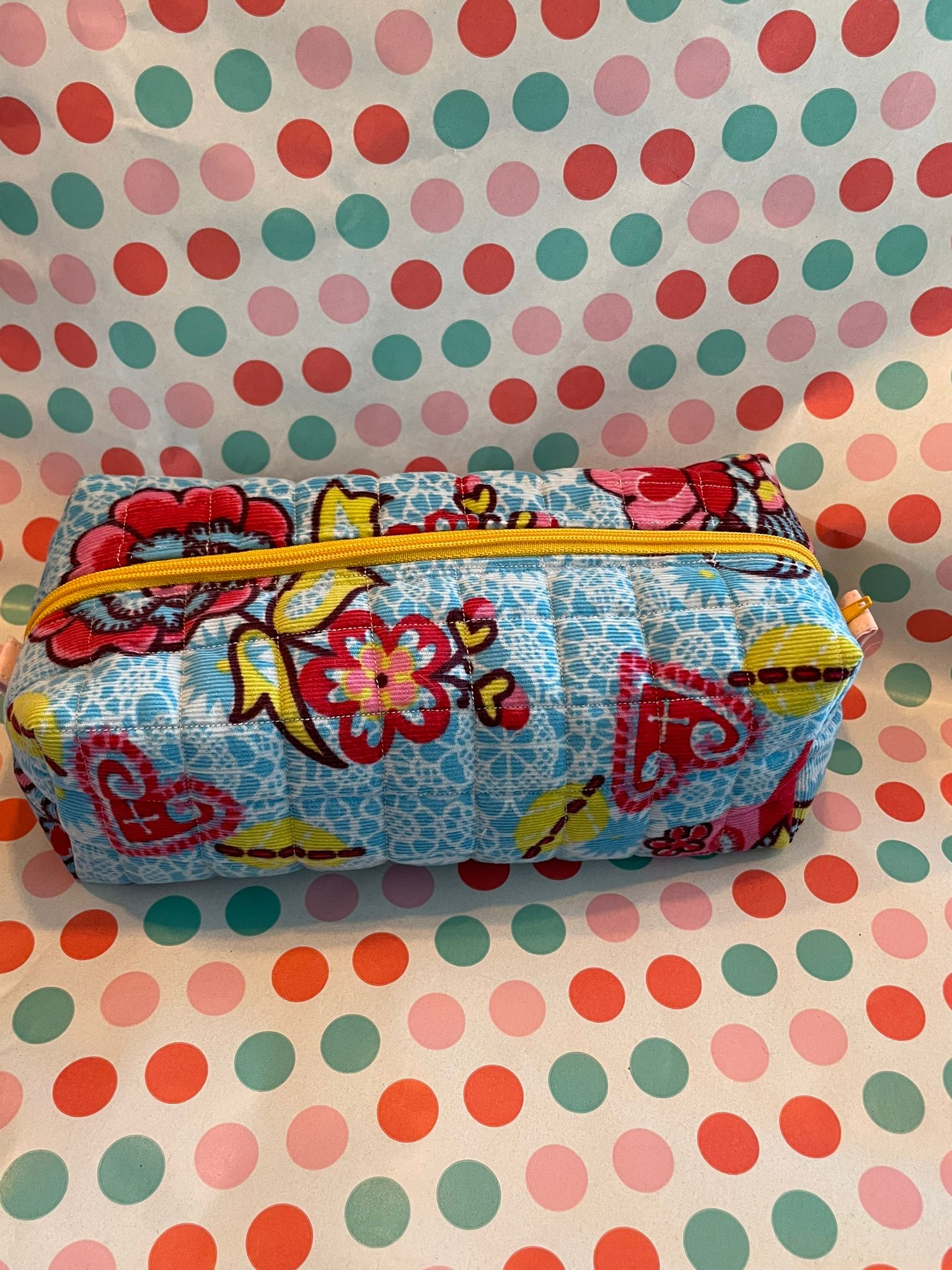 make-up bag spring time