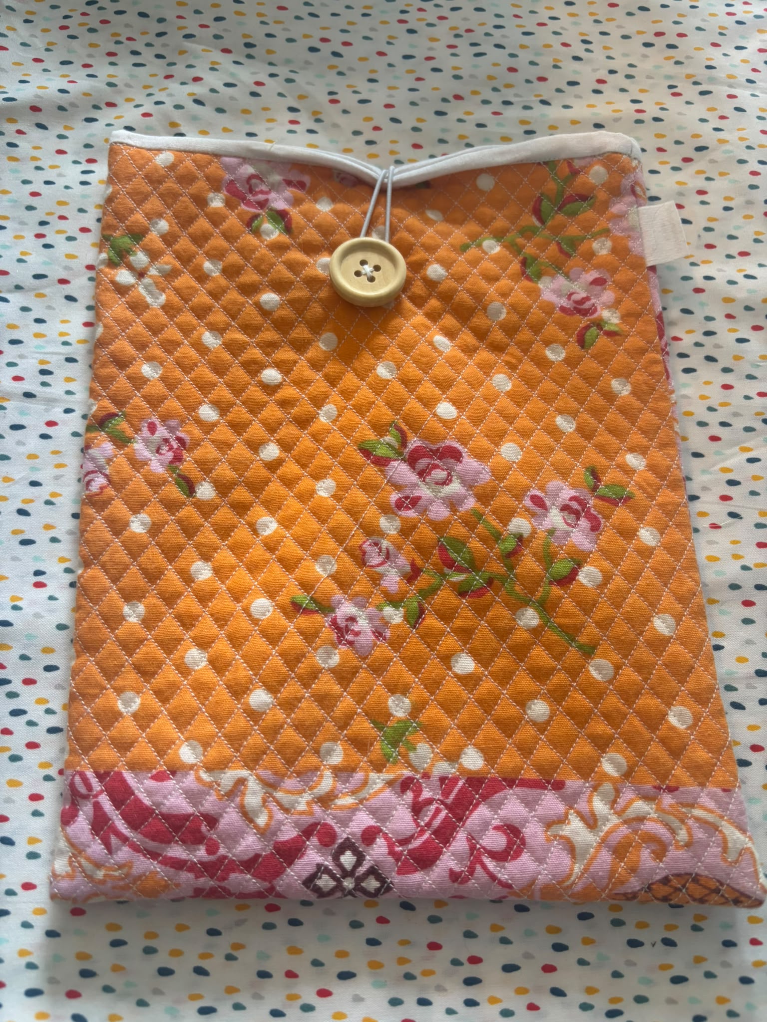 Book-sleeve size m barok/pip style oranje