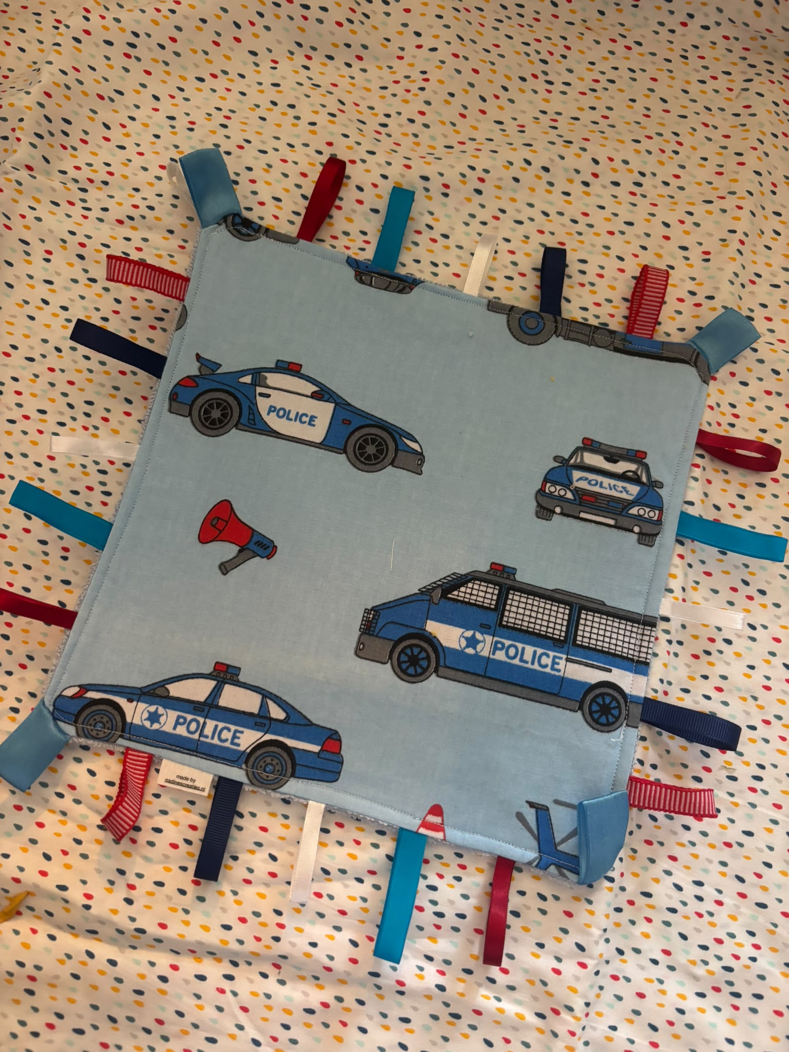Friemeldoekje Grote Politie voertuigen - Afbeelding 3