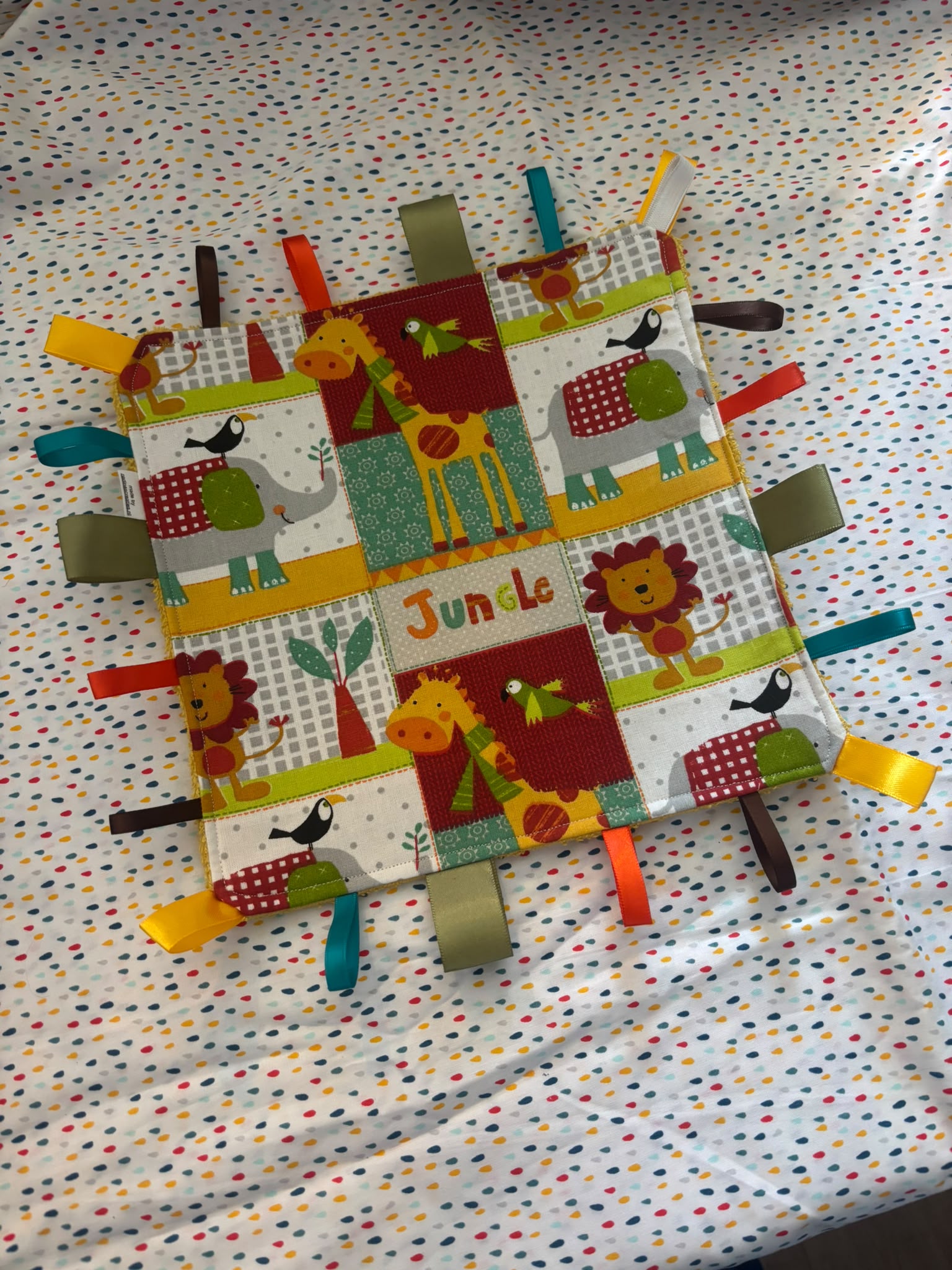 Friemeldoekje Jungle multi kleurig - Afbeelding 7