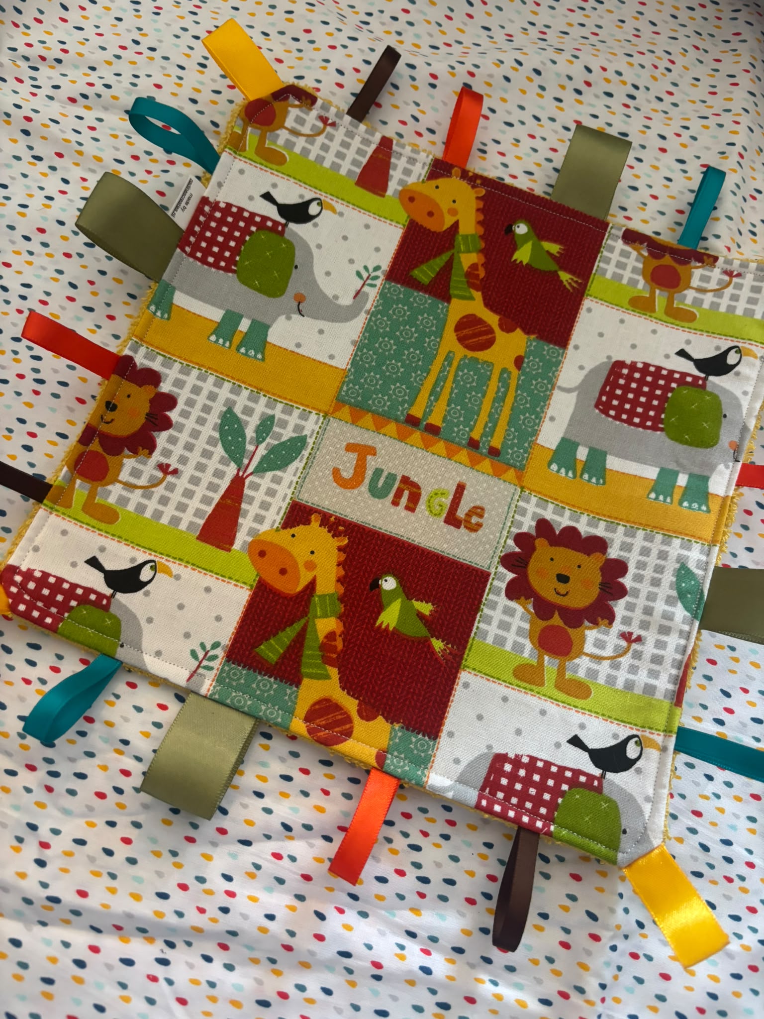 Friemeldoekje Jungle multi kleurig - Afbeelding 6