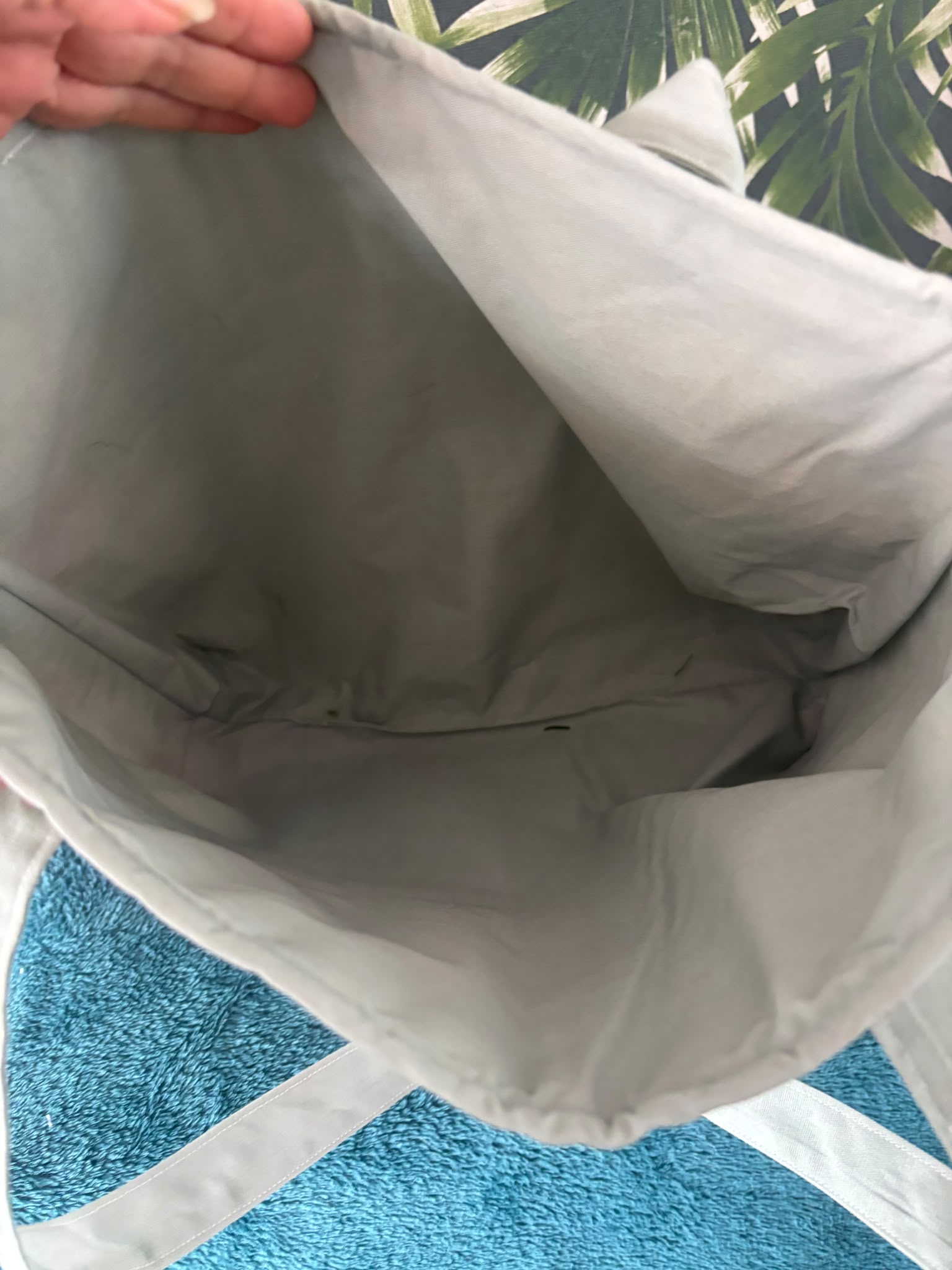 shopper tote bag romantische rozen - Afbeelding 3