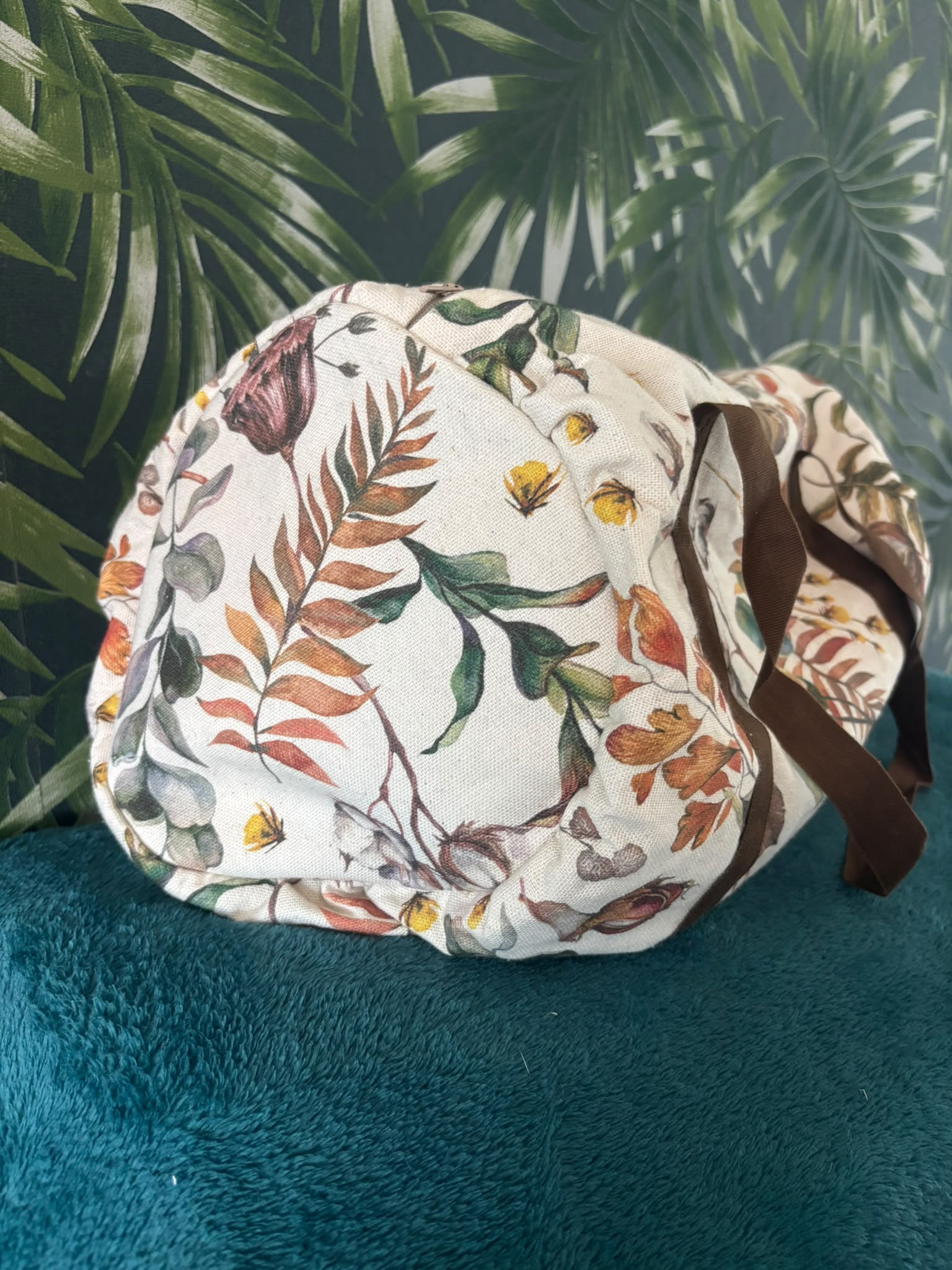 kleine duffle bag herfst print - Afbeelding 2