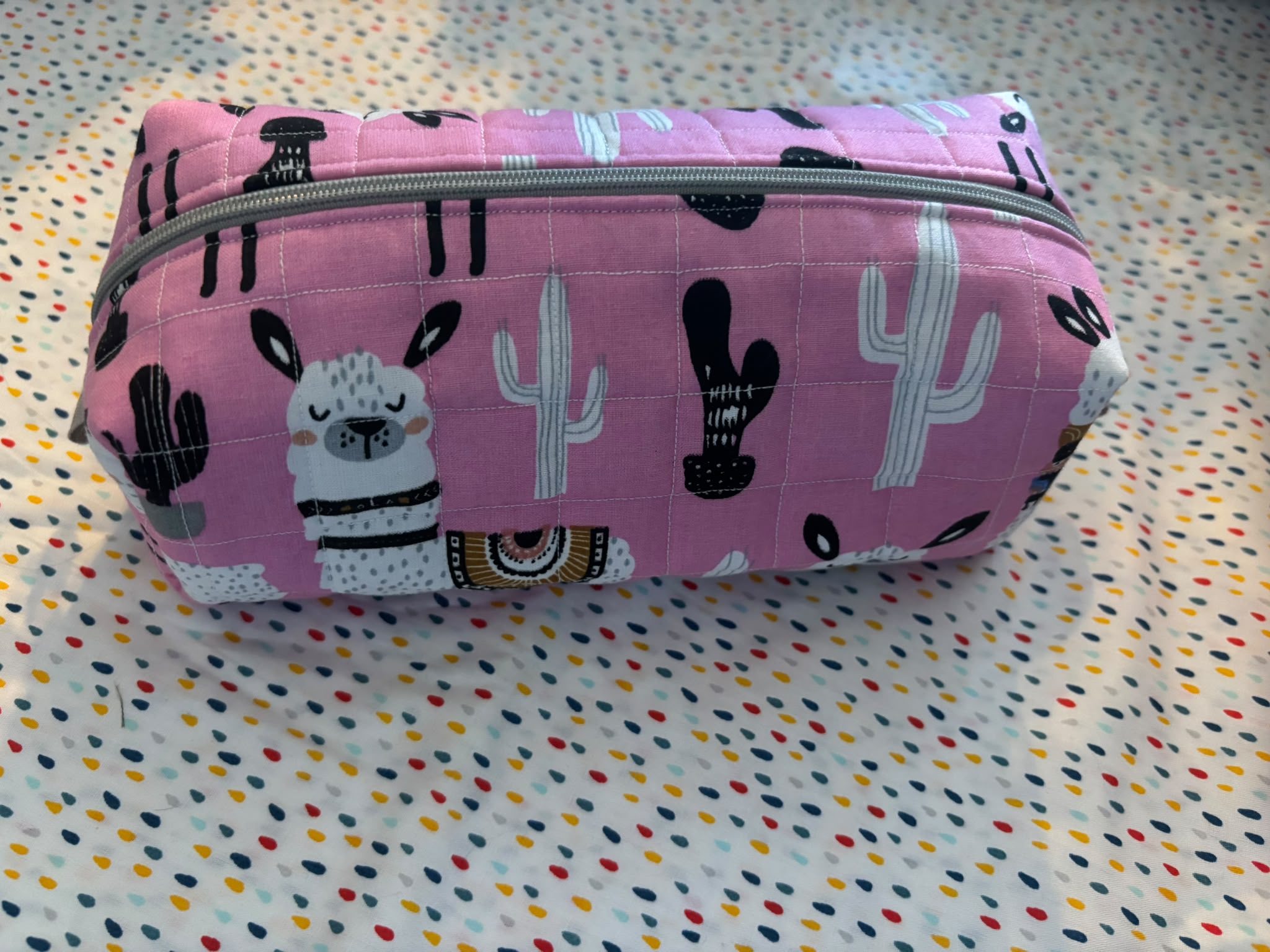 All-Purpose bag size M Roze Lama - Afbeelding 2