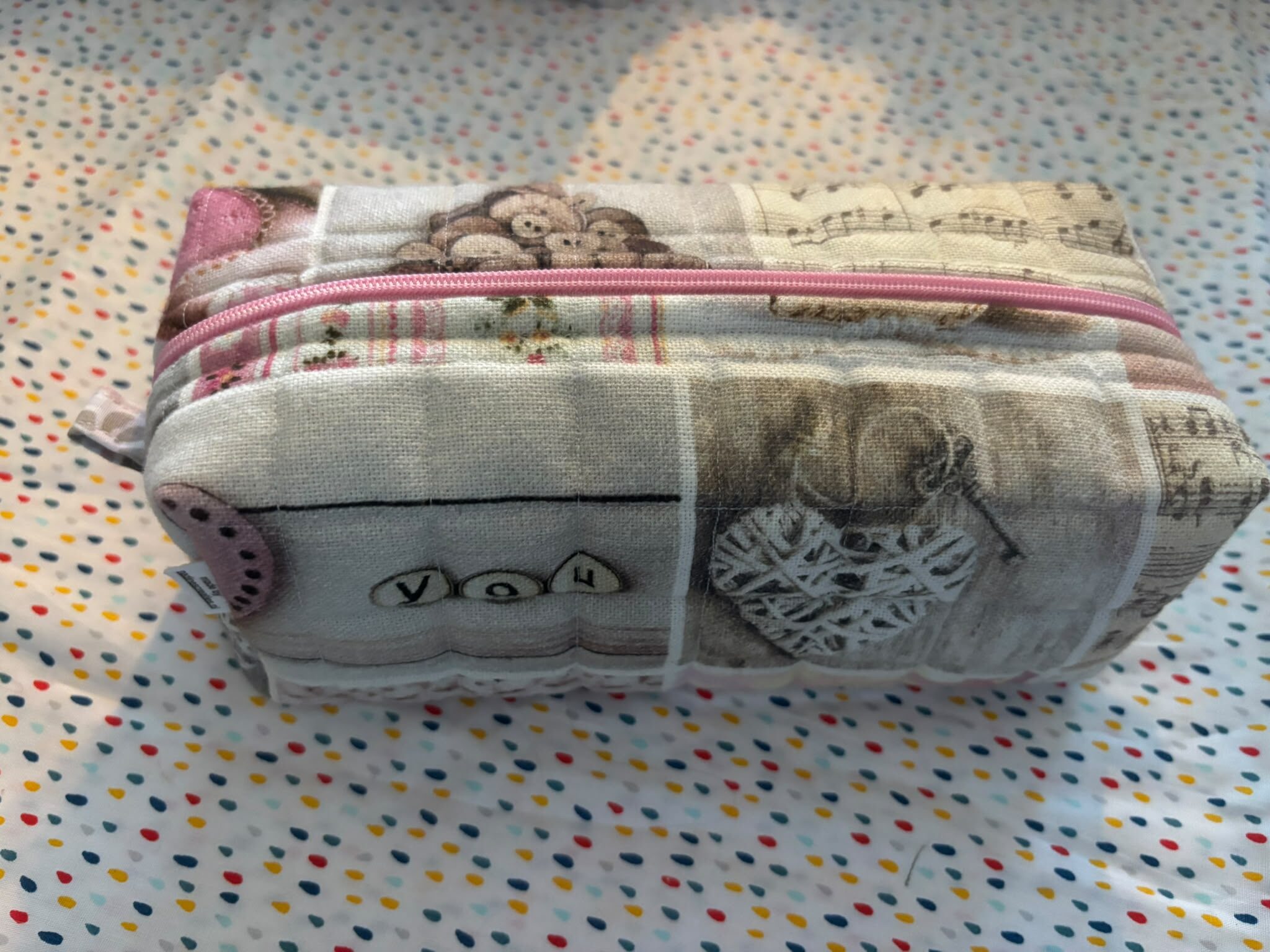 All-Purpose bag size M flanel romantica - Afbeelding 2
