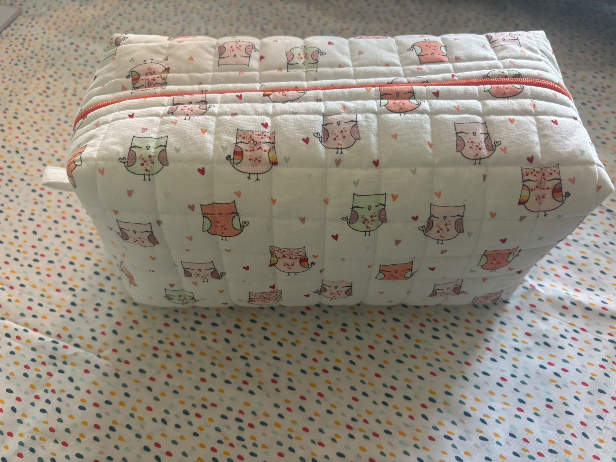 All-Purpose bag bag large uiltjes multi kleurig