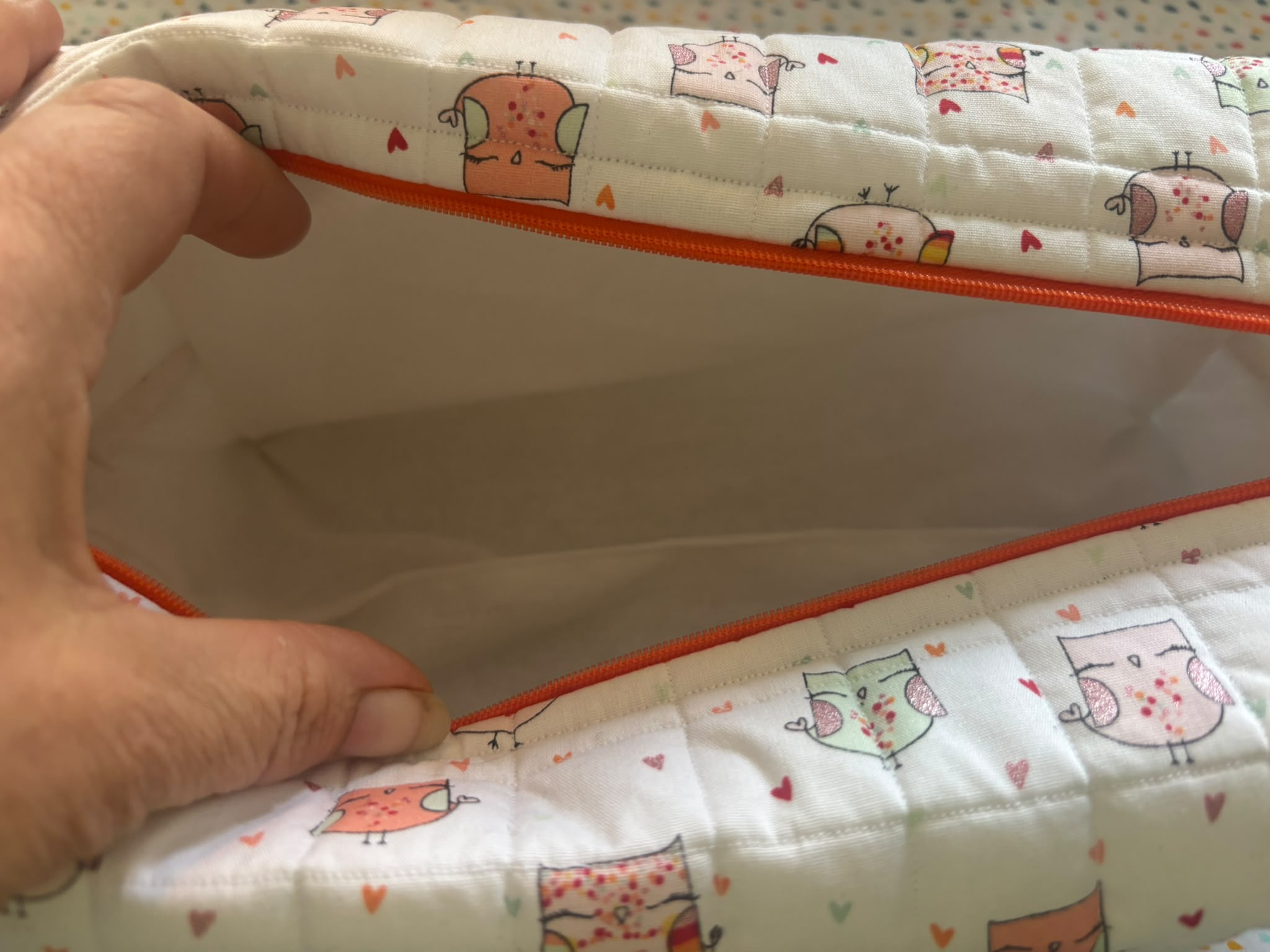 All-Purpose bag bag large uiltjes multi kleurig - Afbeelding 4