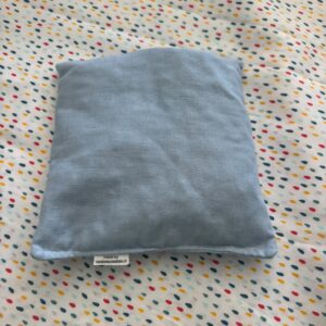 pitten zakje licht  blauw
