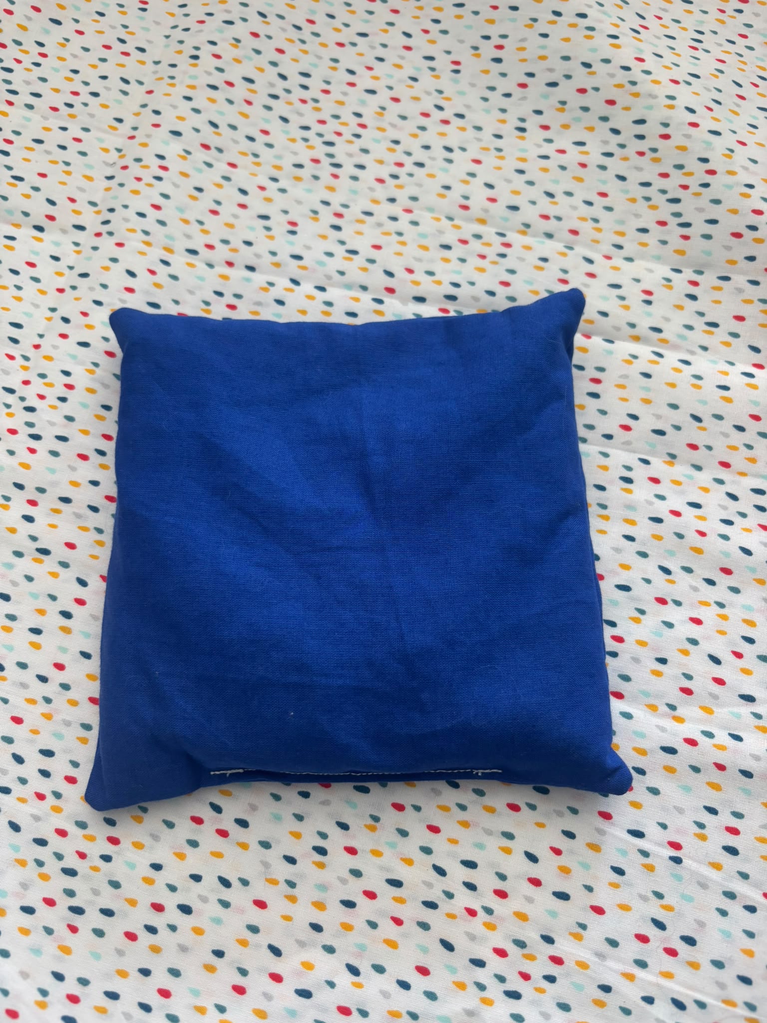 pitten zakje royal blauw